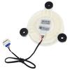 Refrigerator Blower Repair Kits 12V Refrigerator Evaporator Fan Motor For Replace WR60X35365 Part Easy to Use