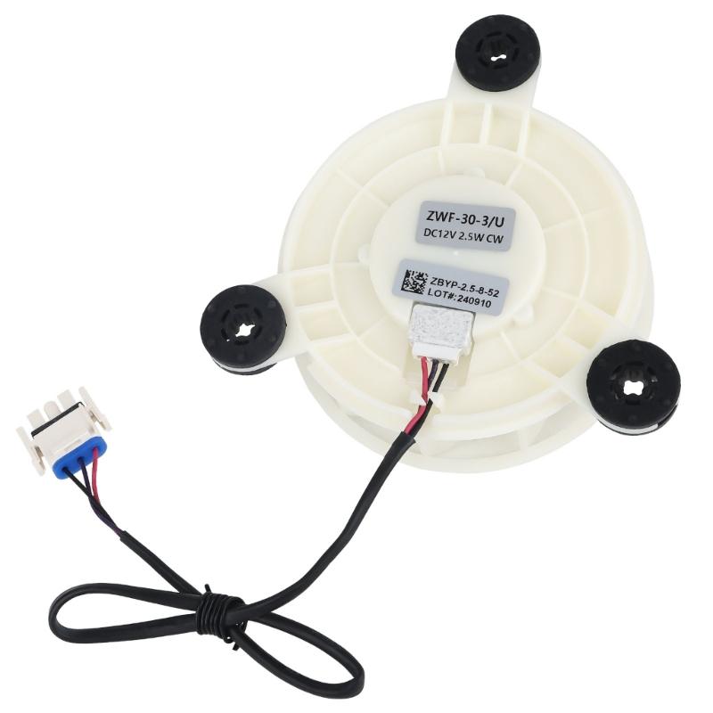 Refrigerator Blower Repair Kits 12V Refrigerator Evaporator Fan Motor For Replace WR60X35365 Part Easy to Use