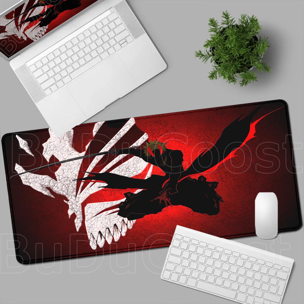 New Hot Cool Anime Bleach Mouse Pad XXL Large Mousepad Manga Laptop Office Rubber Soft Table Pc Gaming HD Printing Non-Slip Mat
