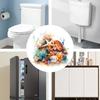 Toilet Seat Wall Sticker Underwater World Toilet Lid Seat Decals Strong Back Adhesive Decoration Tool for Hotels Schools Family