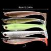 5pcs Soft Fishing Lure Kit Soft Swimbait for Bass Fishing,Premium Fishing Bait for Freshwater Saltwater