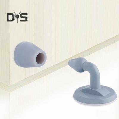 Fermaporta in silicone, protezione da parete, antiurto, antirumore, autoadesivo, senza foratura, anticollisione, montaggio a pavimento, fermaporta
