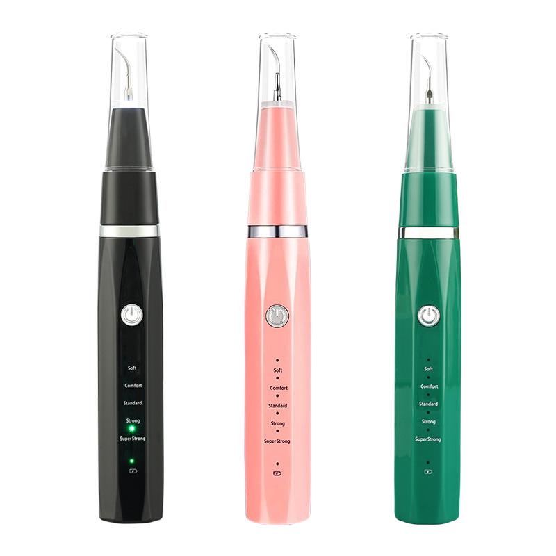 Ultrasonic Tartar Remover & Teeth Whitening Tool for Home Dental Care