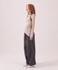 Minasu Stretch Layered T Shirt_Beige