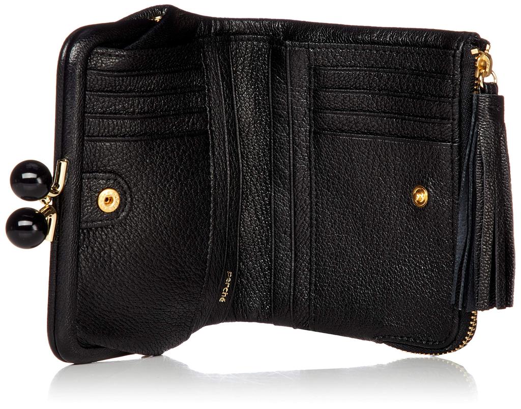 Acrylic Ball Clasp Wallet BKDOT [Perche] Bi-fold 08-06-03160 Women's