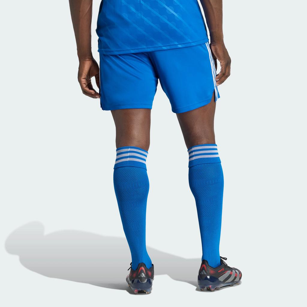 Adidas Originals Real Madrid 25/26 Third Shorts Fan Version Comfortable Versatile Fashion Striped Football Pants Men Shorts JJ1925