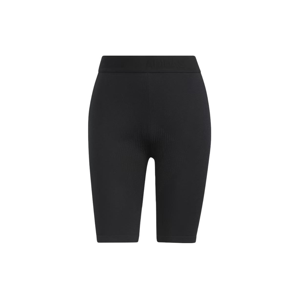 Adidas Полосатый Приталенный Круглый вырез Миди Короткий рукав Платье Женские Платья — фото 3