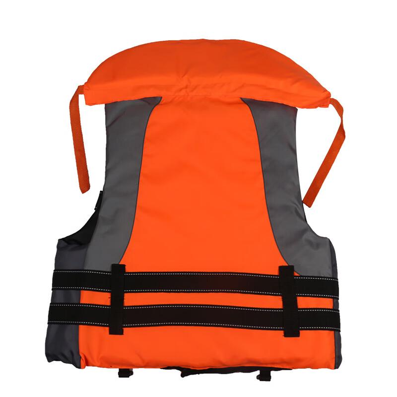 OLOMM Adult Life Vest with Whistle and Crotch Strap