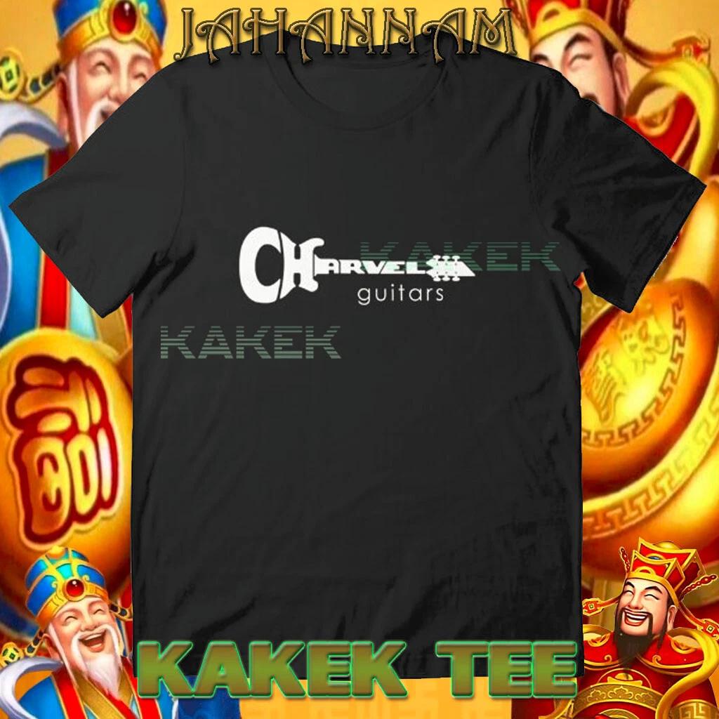 New Shirt Charvel guitars White Logo Funny Logo TEE T shirt Size S to 5XL M