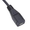 5VDC Power Supply Extension Cable MicroUSB to 5525 22AWG 3A Adapter Cable 0.2M
