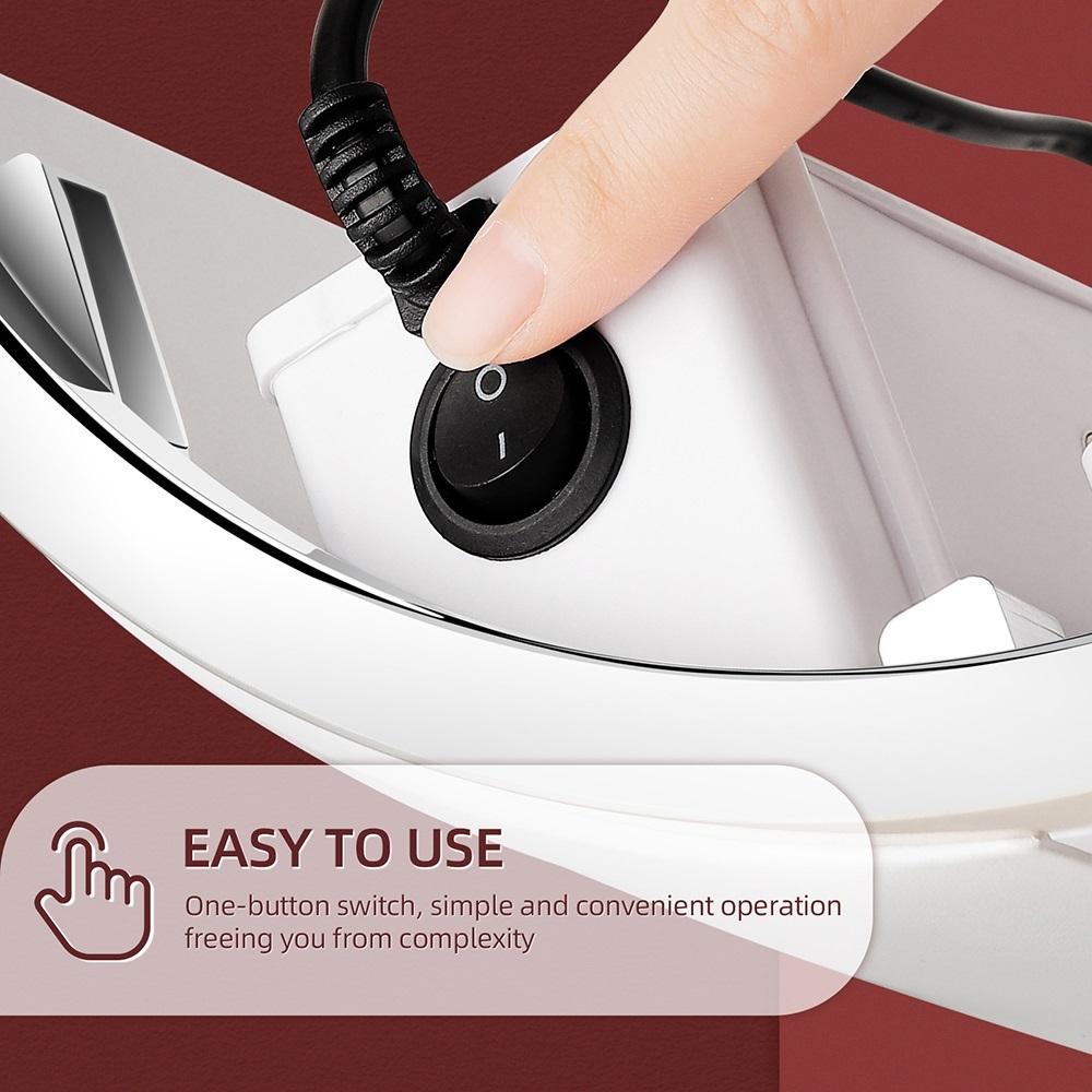 3 Fans Powerful Suction Professional Nail Dust Collector 40W Fan Nail Vacuum Cleaner Nail Dust Extractor For Nails Manicure