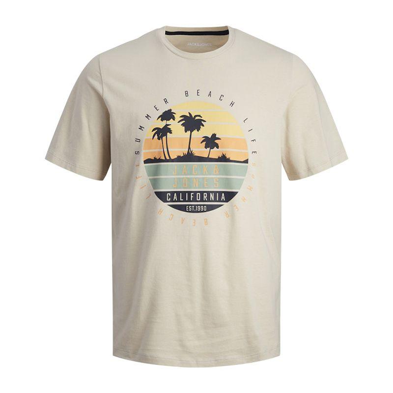 

Футболка Jwhsummer moonbeam 12277929 4285 Мужская JACK & JONES L бежевый