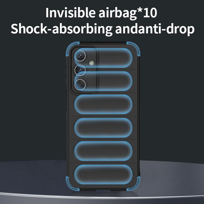 Airbag Anti-drop Case For Samsung M35 M55 M15 M34 M54 M14 M13 4G M23 M52 M32 M12 Galaxy F15 F14 F13 Armor Heavy Duty Cover