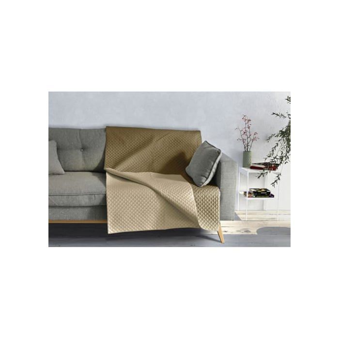 Mehrfarbige Tagesdecke - Hosteline - Für 90 cm Bett - 1 Stück - 40x31x9,2 cm - Einheitsgröße