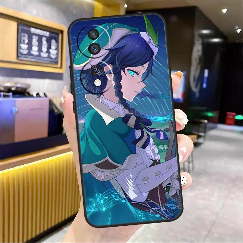 Genshin Impact Case For Honor 90 Lite 70 Lite 50 X8a X9a X7a X6a X7 X8 X9 Magic 5 Pro 4 Lite 9X 8X Coque