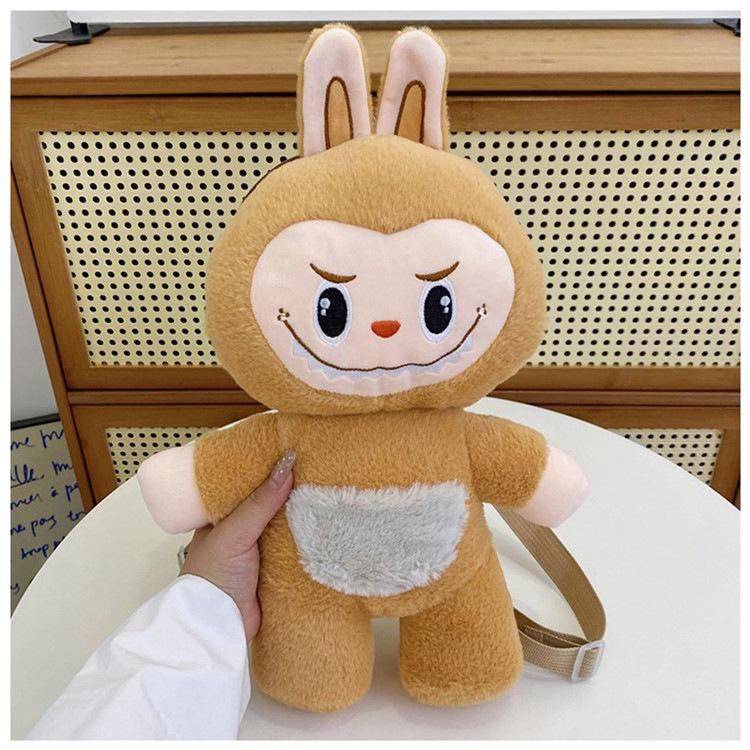 Labu Backpack Plush Toy Bag Cute and Super Cute Claw Machine Doll Exchange Gift