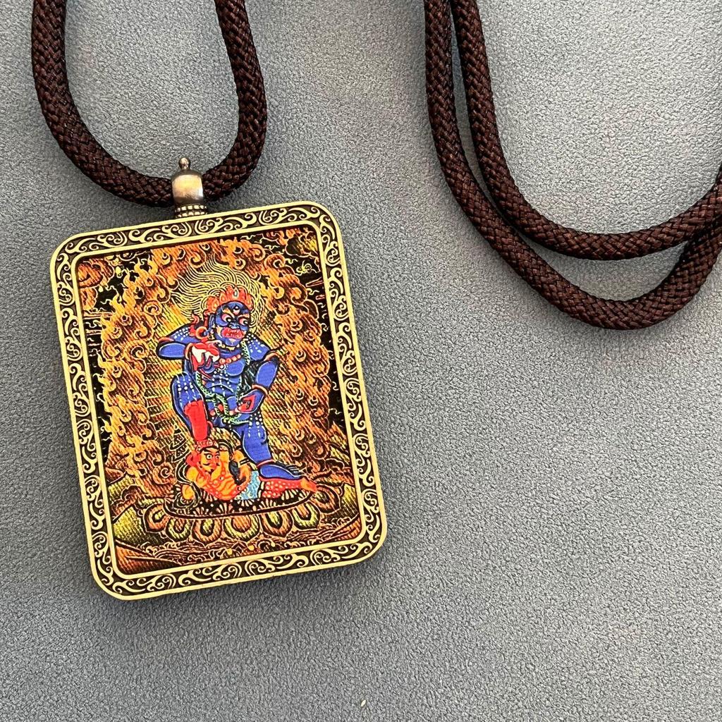Twelve Zodiac Guardians Thangka Sweater Pendant - Buddhist Souvenirs