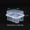3/5/7/10mL 10-Slot Vial Storage Case Plastic Clear Microtube Storage Box Stackable Freezer Tube Box Diabetic Supplies
