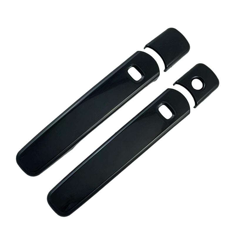 1 Pair Black ABS Exterior Smart Door Handle Cover Trim Fit for Infiniti G37 Coupe Convertible IPL 2008 2009 2010 2011 2012 2013