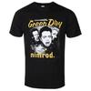 Green Day Photo Block Printed TShirt PopPunk Band Style Daily TShirt Suitable For Both Unisex And Unisex