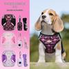 Reflective Anti-Escape Breathable Dog Harness & Retractable Leash for Small & Medium Dogs