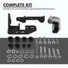 BEVINSEE Passenger Side Low Mount AC Bracket for Sanden SD7B10 (7176) Compressor, for LS Truck/SUV Engine 1999-2013