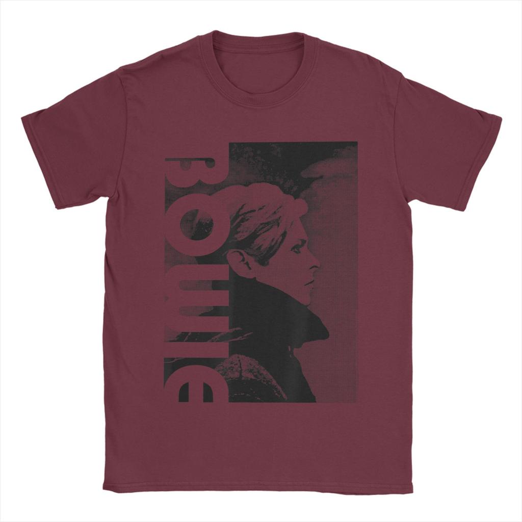 Mens TShirts Davids Cool Bowied Casual 100 Cotton Tee Shirt Short Sleeve  T Shirts O Neck Clothing Gift Idea