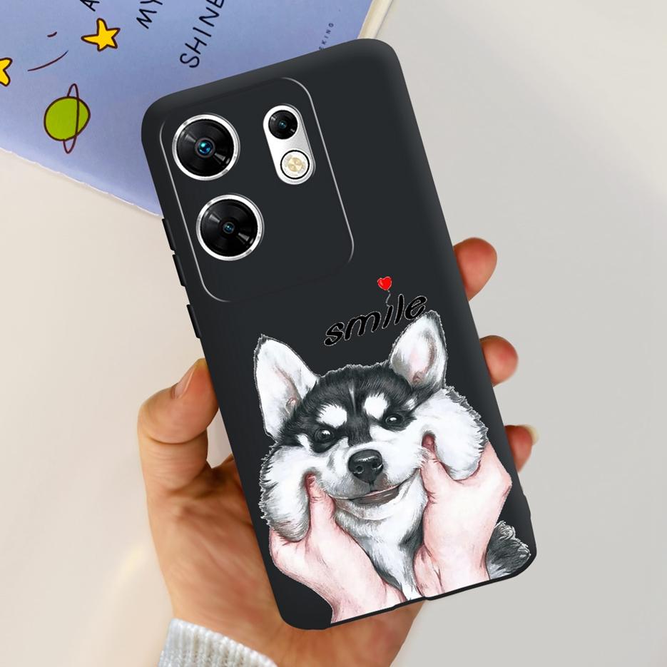 For Infinix Zero 30 4G Case X6731B Cute Cat Butterfly Cover Soft Silicone TPU Phone Case For Infinix Zero 30 5G Zero30 4G Fundas