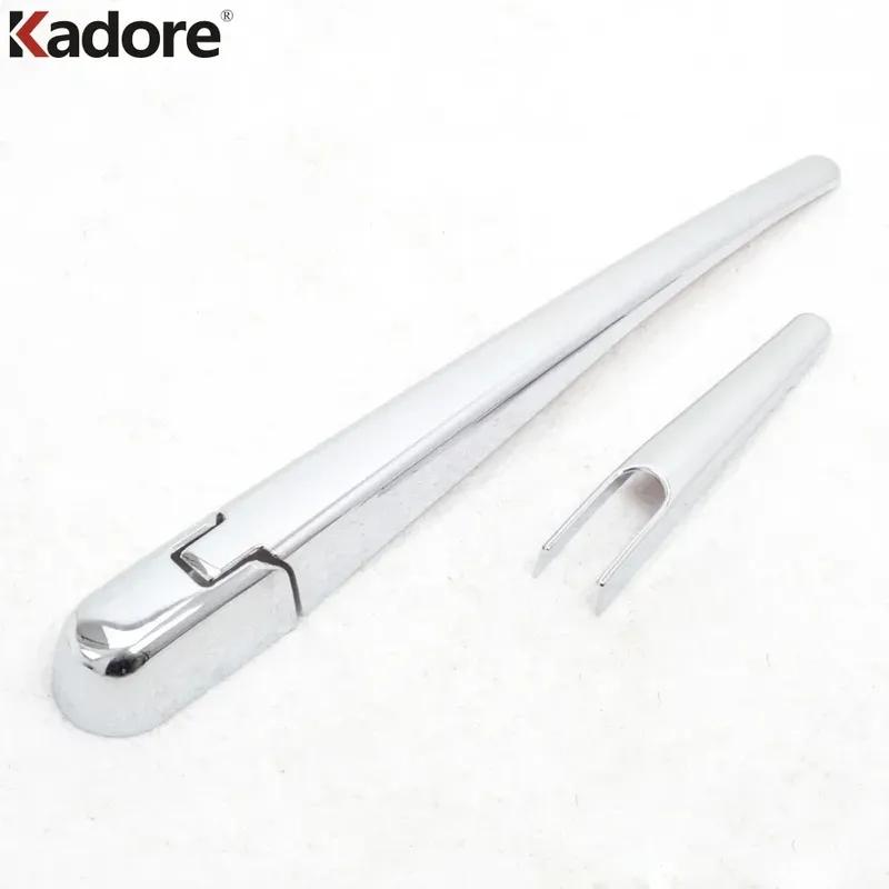 Rear Window Wiper Cover Trim For Suzuki Vitara Escudo 2015- Chrome Car Accessories Tail Windshield Wipers Arm Blade