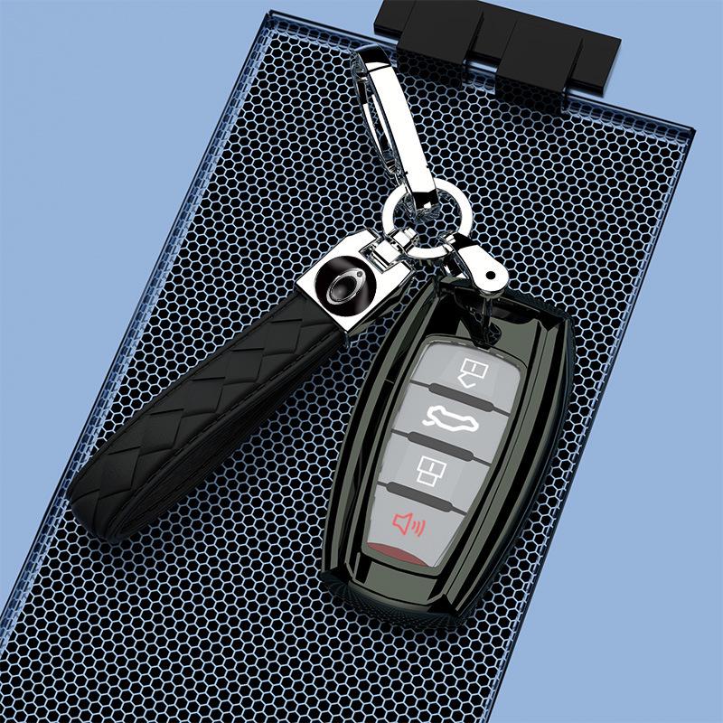 Great Wall Haval ORA/ORA Black Cat Key Cover - White Cat Interior Decoration for Female Drivers