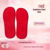 Zou Haoyun Red Auspicious Clouds PVC Soft Waterproof Non-slip Durable Shoes for Celebrations