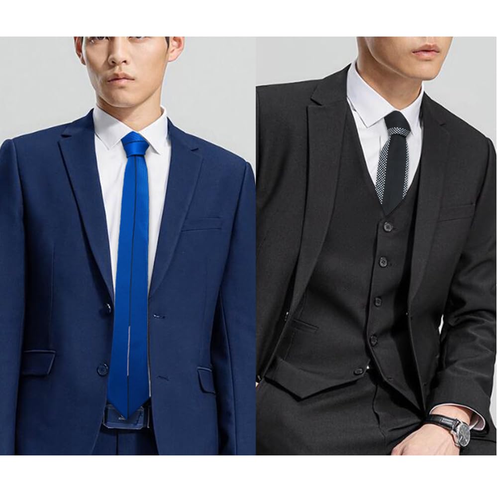 [FASELE] Men's Slim Necktie - Affordable, Suitable for Suits, Korean Style, Commuting, Parties, Fashion, Casual, Office, Business, Everyday Wear