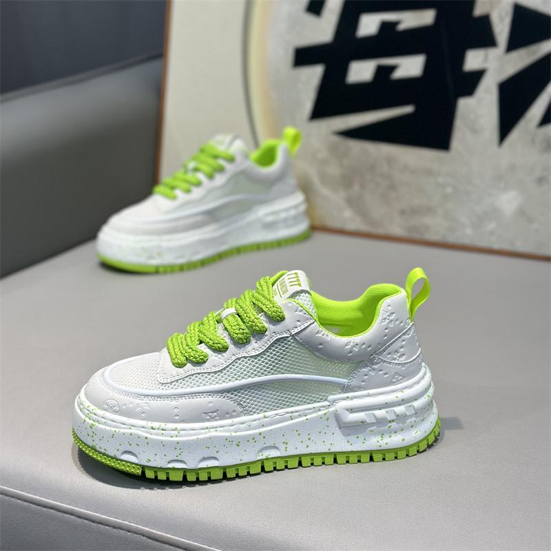 Summer new low-top mesh breathable and comfortable casual soft-soled lace-up shoes cr 38