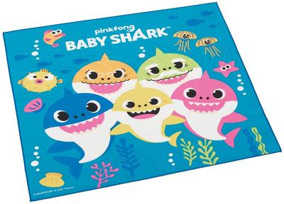 Skater Lunch Cloth for Baby Shark Made In Kids, 43x43cm, Design, Boys, Japan, KB4-A