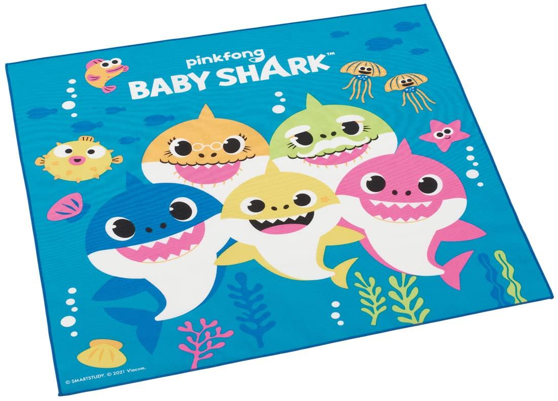 

Skater Lunch Cloth for Baby Shark Made in Kids, 43x43cm, Design, Boys, Japan, KB4-A