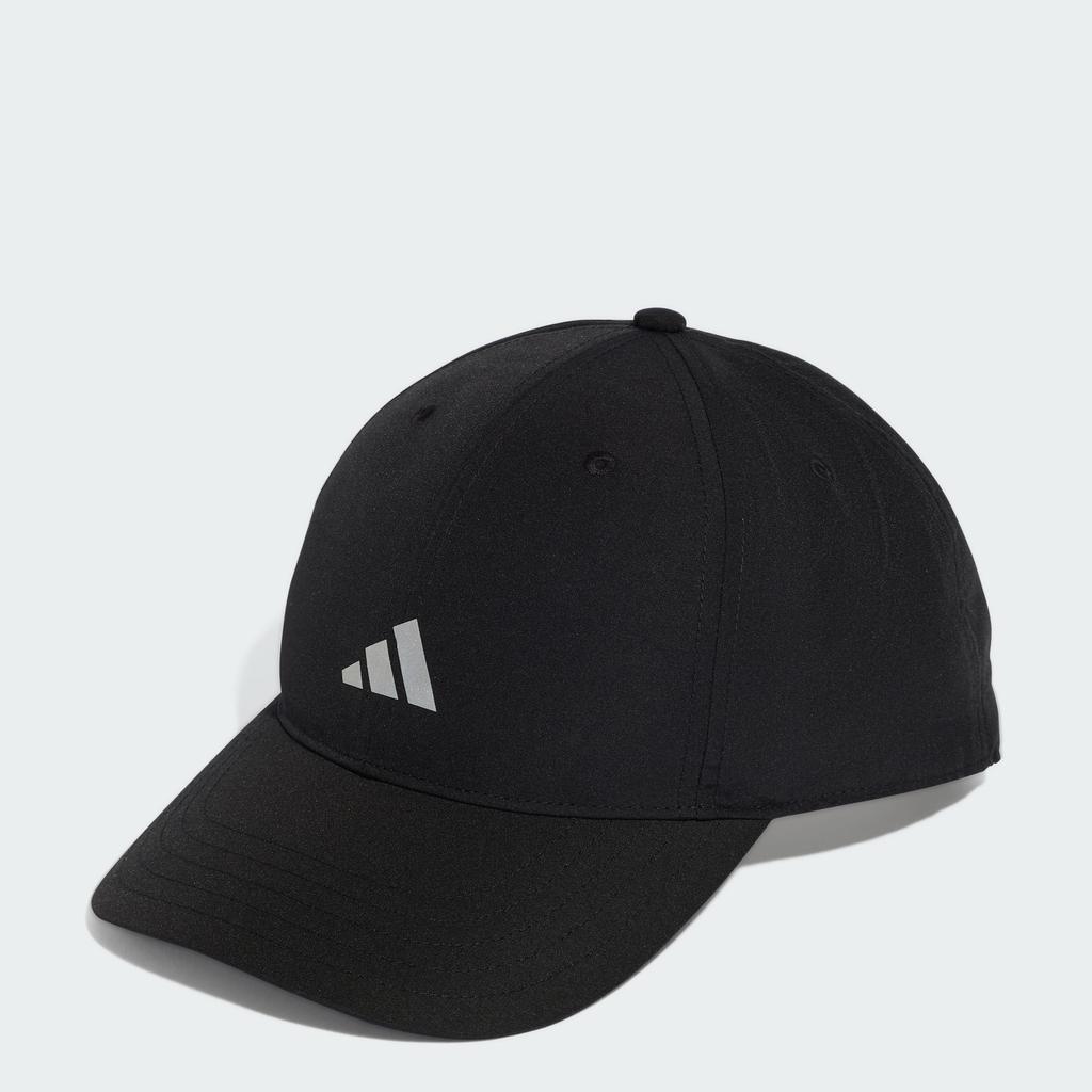 adidas Accesorii Esențiale pentru Alergare Unisex Adulți HQ520 Argintiu Mărime cm Șapcă, Negru/Reflectorizant (JZ0506), 57,0