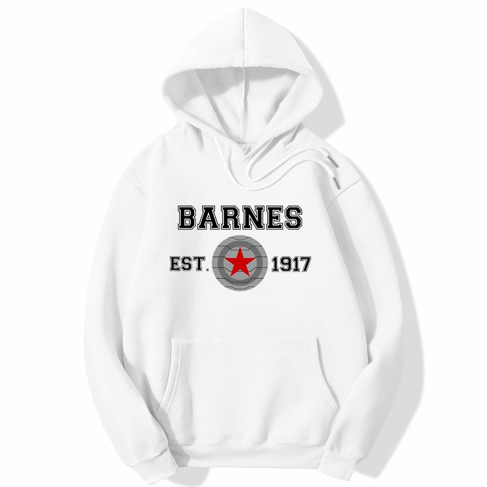 Hoodies Sweatshirts Vintage Winter Barnes 1917 Letter Print Hoody Women Kawaii Clothes Hip Hop Casual Unisex Streetwear Itself Tops