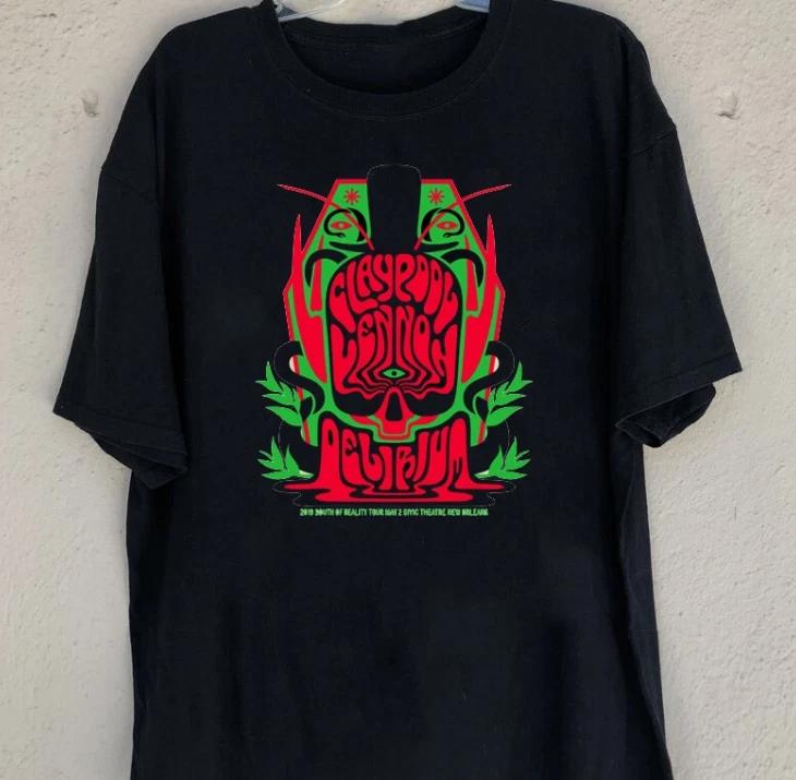 Винтажная футболка The Claypool Lennon Delirium Размеры от S до 4XL Подарок для фаната XL