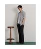 Binpolmen Summer Texture Comfort Fit Slacks Black