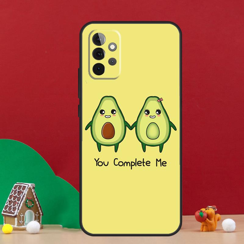 Avocado Pattern Case For Samsung Galaxy A54 A06 A16 A26 A36 A56 A53 A32 A52 A33 A13 A55 A35 A15 A14 A34 A17