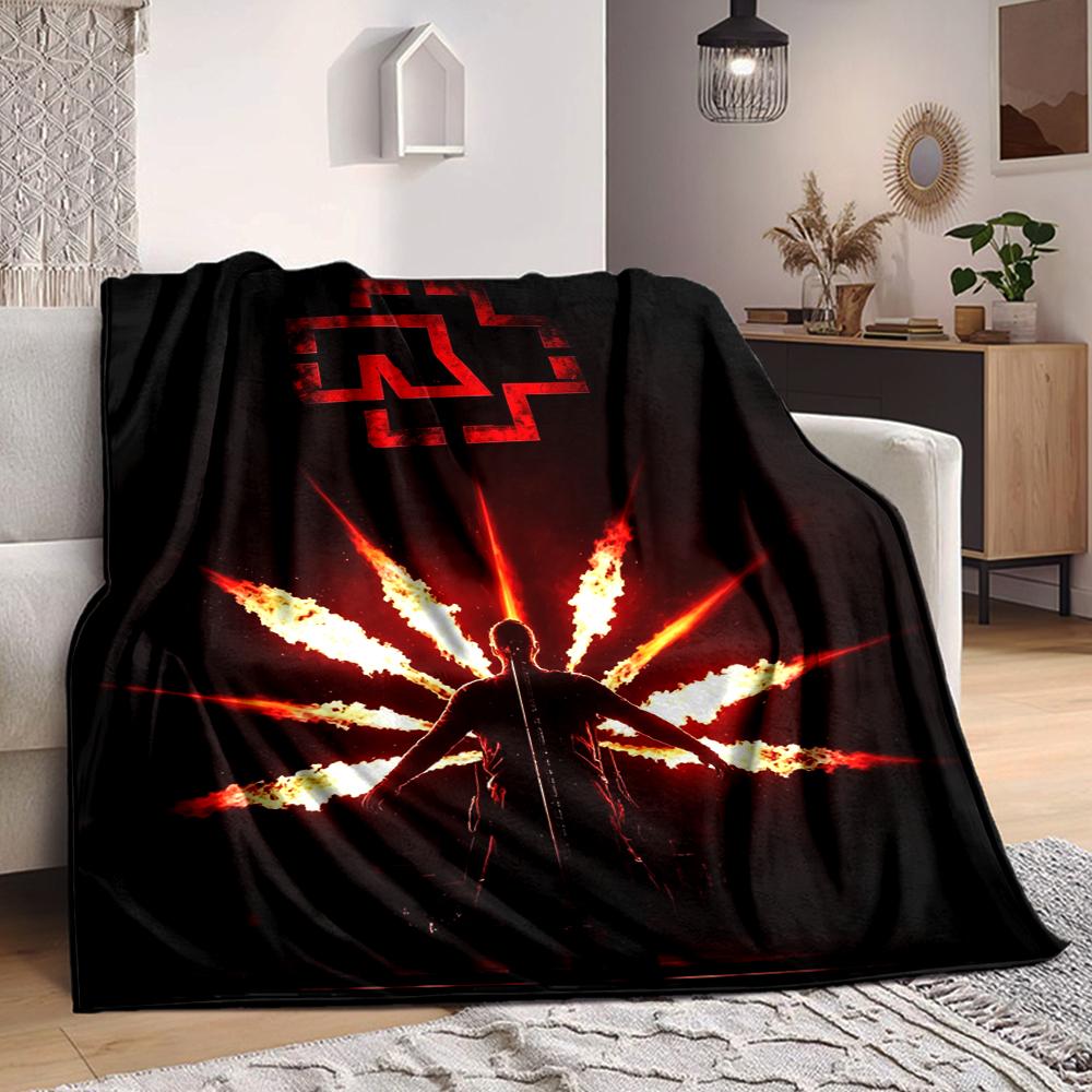 1Pc Prohibition Drugs Blanket Soft And Comfortable Casual Warm Camping Travel Christmas Halloween Xmas Gift M928216