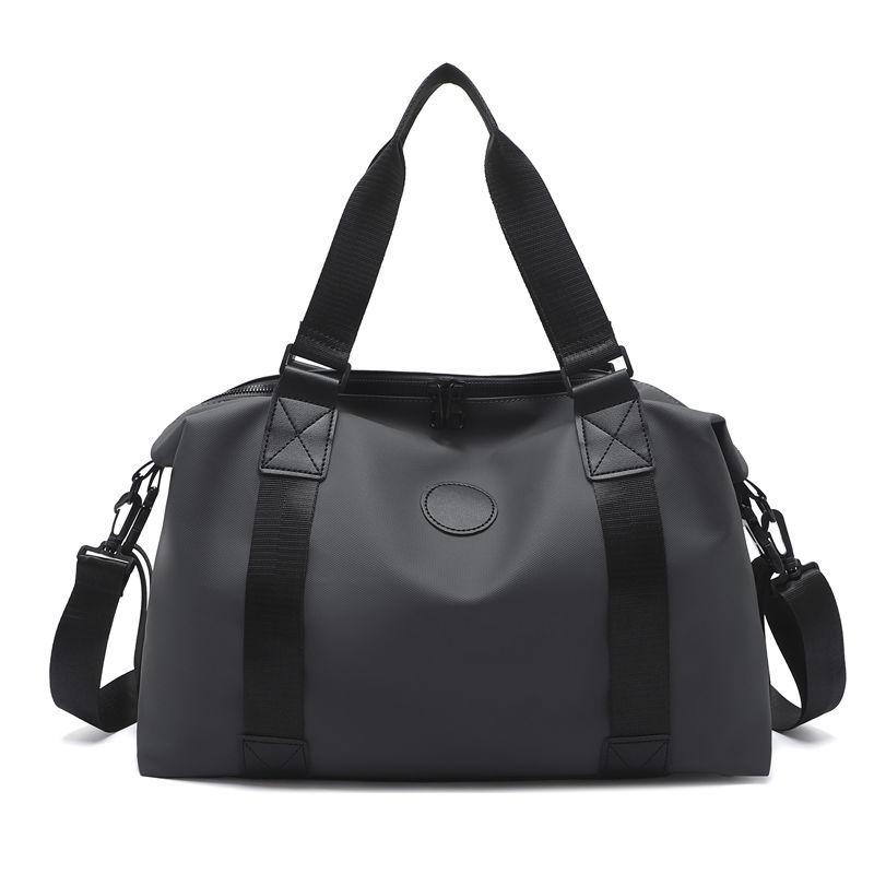 

Travel bag short-distance women s light luggage bag men s business trip large-capacity handbag travel fitness bag black сірий колір