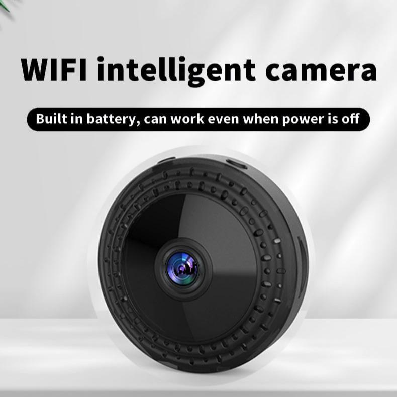 

Бездротова HD-камера нічного бачення A10 з віддаленим моніторингом WiFi 300,000 pixels чорний