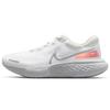 Nike ZoomX Invincible Run Flyknit White Pure Platinum Chile Red Sneakers Casual CT2228-102