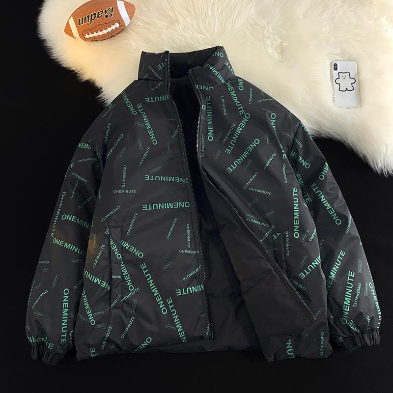 

Зимняя утепленная куртка из пухового хлопка, американская подростковая куртка XXL