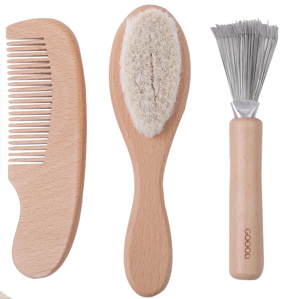 Anopono Plush Toy Brush Set (3-Piece Set) - Includes Lint Remover, Fur Care, and Brushing Brush for Dust Removal, Cleaning, and Maintenance