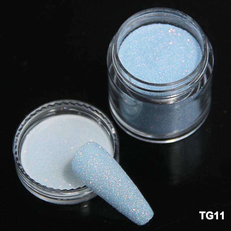 3,5g Paillettes Iridescentes Sucre pour Ongles Coloré Candy Coat Poudre Pigment Pour Manucure Effet Sucre Poussière Brillante Décorations Nail Art