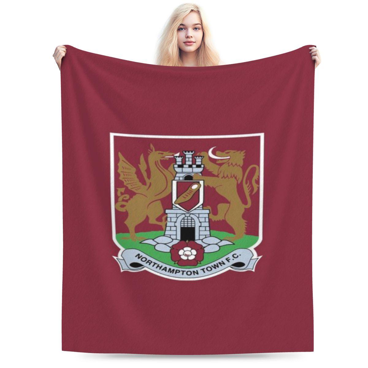 

Northampton Town Custom Soft Decorate Home An UltraSoft Micro Fleece Blanket 75x100cm 30x40in