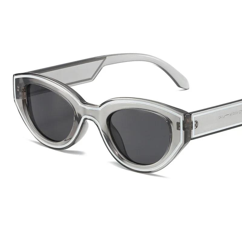Retro Cat Eye Women Sunglasses Designer Trendy UV400 Protection Summer Driving Travel Eyewear Gafas De Sol Mujer