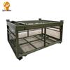 Heavy-Duty Mobile Steel Storage Cage